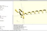 Thumbnail for the post titled: BezierScad – OpenSCAD Library